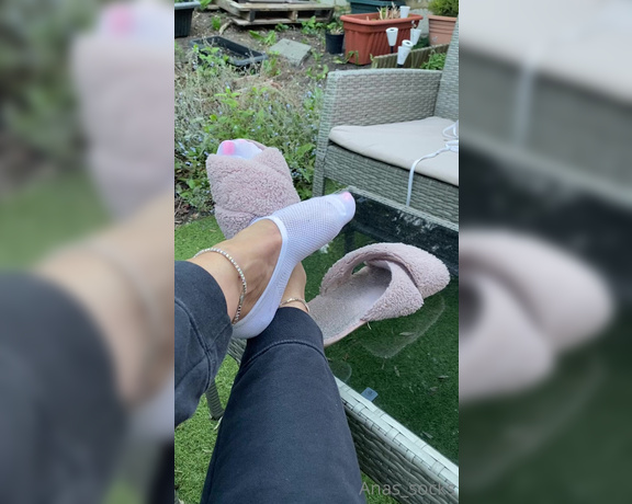 Anas_socks aka Anas_socks OnlyFans - These old slippers give the best aroma 4