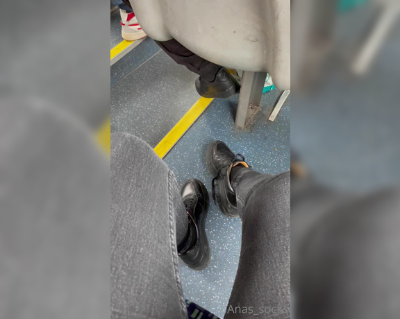 Anas_socks aka Anas_socks OnlyFans - Dangle dangle on the bus …