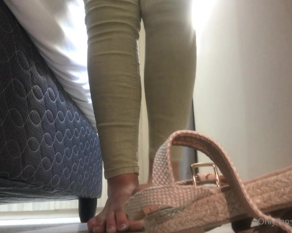 Footwife aka Foot_wife OnlyFans - Just fooling around with my shoes Hope you enjoy watching