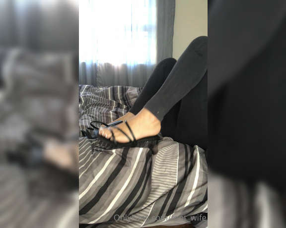 Footwife aka Foot_wife OnlyFans - Do you want to take my high heels off and kiss my feet