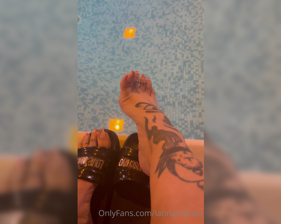 Latina Marina aka Latinamarina OnlyFans - Summer fun w @ukfoot mistress 3