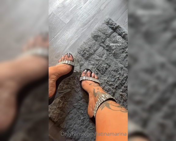 Latina Marina aka Latinamarina OnlyFans - Sexy slo mo in my top 3 heels