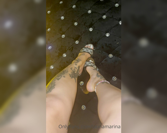 Latina Marina aka Latinamarina OnlyFans - Happy mule Monday my luvs n pets these Gucci mules are one of my faves what do you think 2