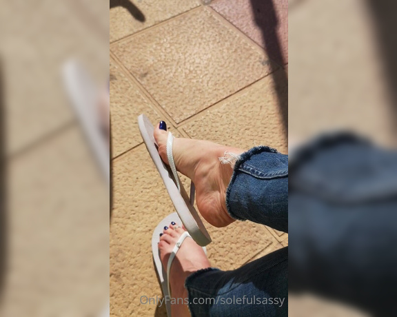 Solefulsassy aka Solefulsassy OnlyFans - Sassy Dangle in busy cafe! Just teasing the locals!
