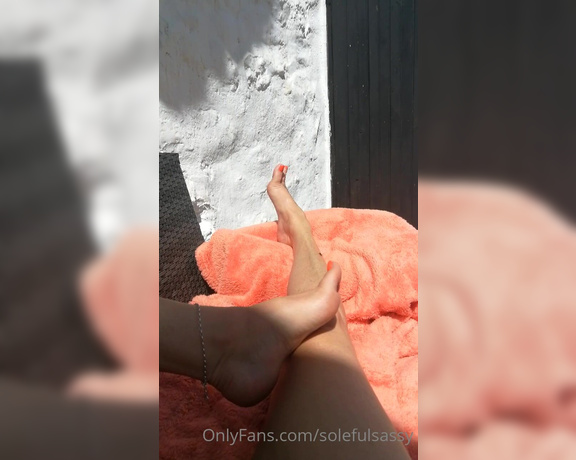 Solefulsassy aka Solefulsassy OnlyFans - Just relaxing so thought youd also like the view i have