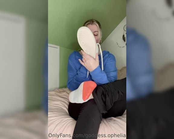 Goddess Ophelia aka Goddessophelia OnlyFans - I love a sweaty sock in your mouth and one on your cock