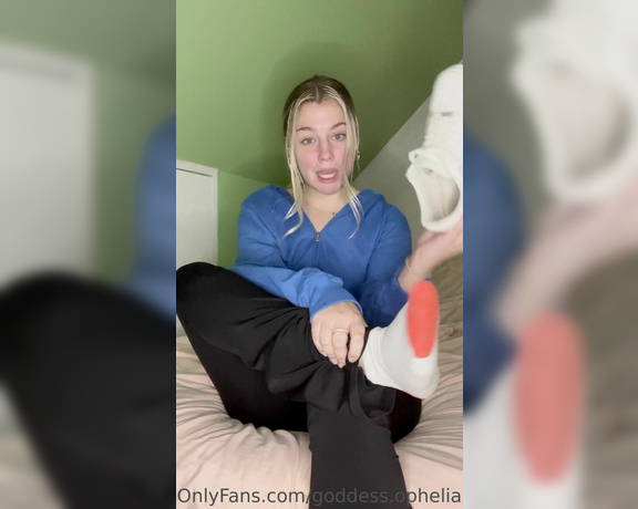 Goddess Ophelia aka Goddessophelia OnlyFans - I love a sweaty sock in your mouth and one on your cock