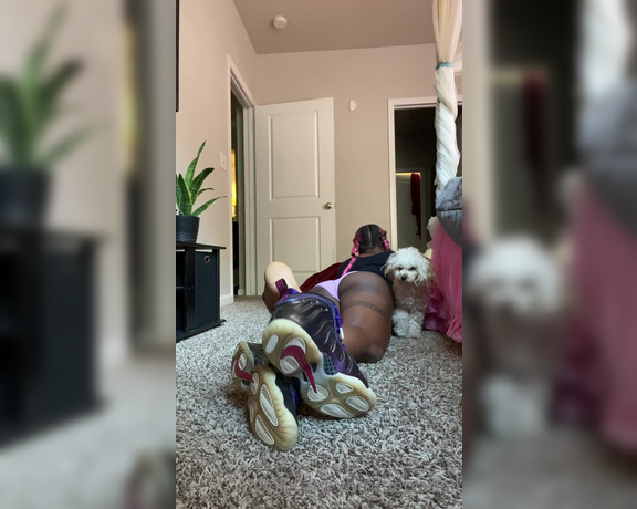 Tierra Doll aka Tierradoll OnlyFans - Sneaker removal on the floor