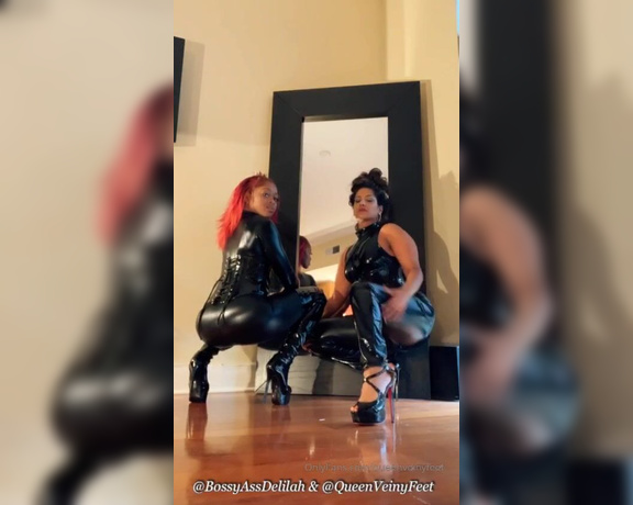 Tierra Doll aka Tierradoll OnlyFans - BTS @BOSSYASSDELILAH AND I BEHIND THE SCENES OF OUR LAST FEMDOM SHOOT