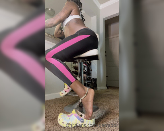 Tierra Doll aka Tierradoll OnlyFans - Crocs shoe removal