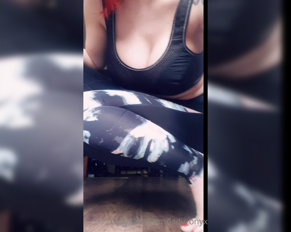 Lady Onyx aka Lady_onyx OnlyFans - Are these gym leggings too see through for the gym