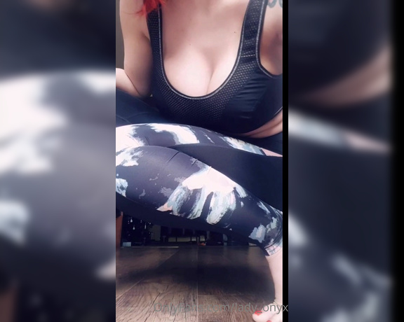 Lady Onyx aka Lady_onyx OnlyFans - Are these gym leggings too see through for the gym