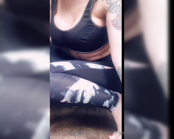 Lady Onyx aka Lady_onyx OnlyFans - Are these gym leggings too see through for the gym