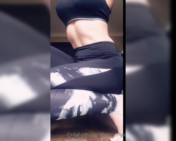 Lady Onyx aka Lady_onyx OnlyFans - Are these gym leggings too see through for the gym