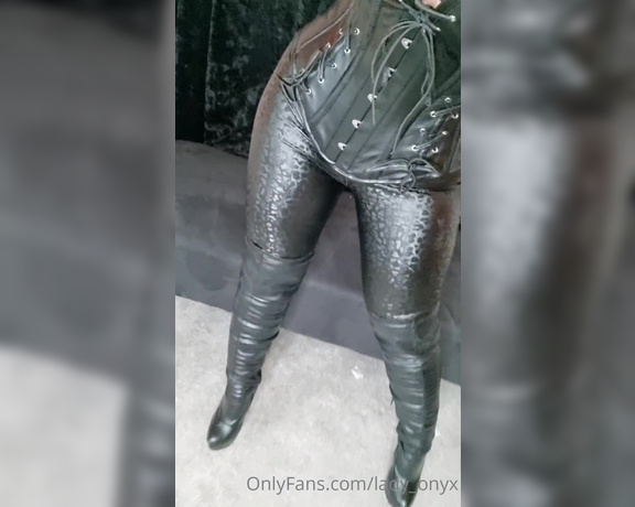 Lady Onyx aka Lady_onyx OnlyFans - I love this sext outfit! It makes it so easy to ruin you!