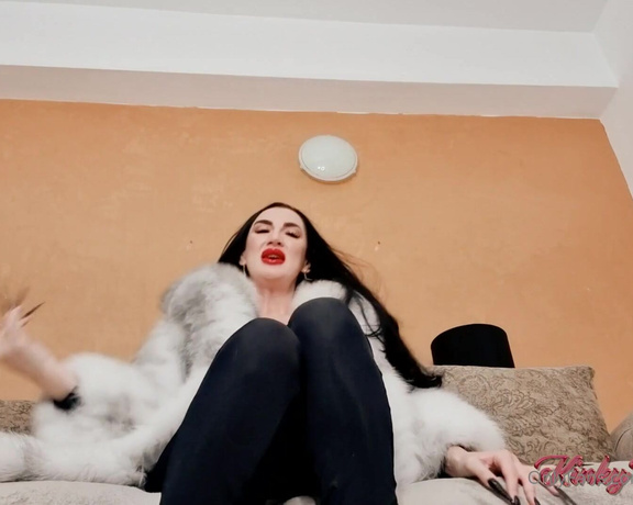 KinkyDomina aka Kinkydomina OnlyFans - THIS CLIP IS AVAILABLE FOR ALL MY VIP FANS Seductress in Fur Has a Challenge for you My drone, t 1