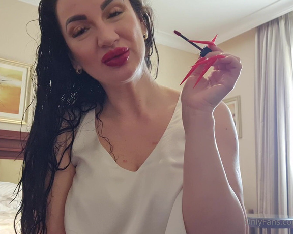 KinkyDomina aka Kinkydomina OnlyFans - #smallpenishumiliation #cuckolding #lipstickfetish Im getting ready to go on a date No, I do NOT