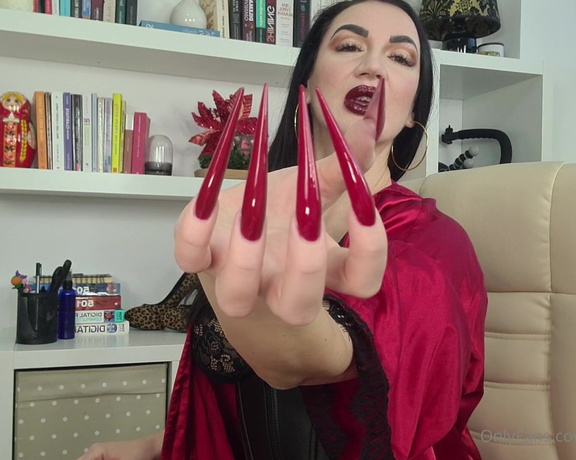 KinkyDomina aka Kinkydomina OnlyFans - #nailsfetish #femdom #mindfuck Spend an exhaustive amount of time to worship My fabulous stiletto