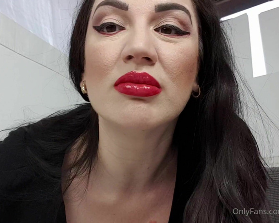 KinkyDomina aka Kinkydomina OnlyFans - #femdompov Worship My perfect #rednails and My fabulous body in this hot clip