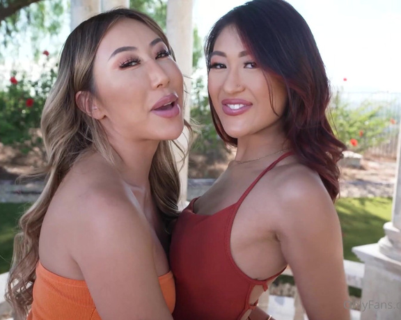 LoveHerFeet aka Loveherfeet OnlyFans - Enjoy this tease from Asian goddesses, Nicole Doshi and Mina Luxx!