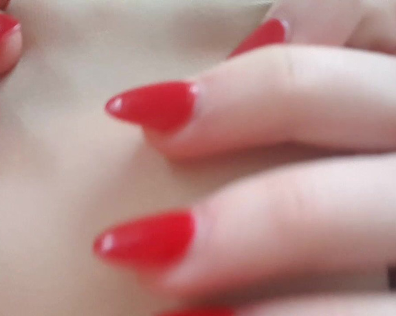 Sativa Skies aka Ogfeet OnlyFans - Close up nude nylon toes 4m, and 3 photo set, hope you like red nails 1