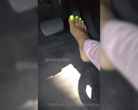 Ilovelaylafeet aka Ilovelaylafeet OnlyFans - Ramming on the gas