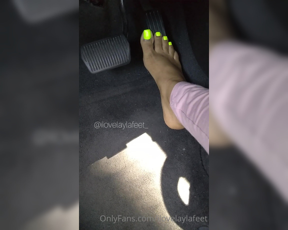 Ilovelaylafeet aka Ilovelaylafeet OnlyFans - Ramming on the gas