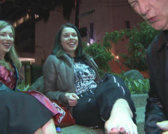 Mistress T - Public Foot Humiliation