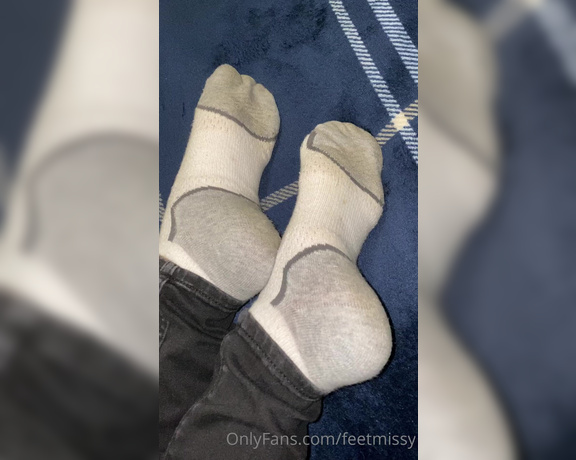 Feetmissy aka Feetmissy OnlyFans - Been wearing this socks for awhile now since someone wanted to buy it, but here’s a short video afte