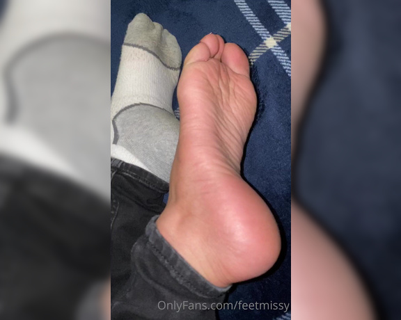 Feetmissy aka Feetmissy OnlyFans - Been wearing this socks for awhile now since someone wanted to buy it, but here’s a short video afte