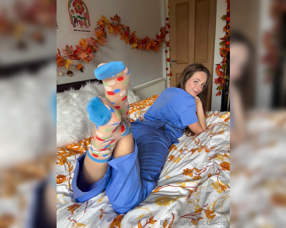 Babe Barefoot aka Babebarefootofficial OnlyFans - Doctor Isabelle at your service… feeling sexy in my scrubs Are there any doctor” role play vide 30