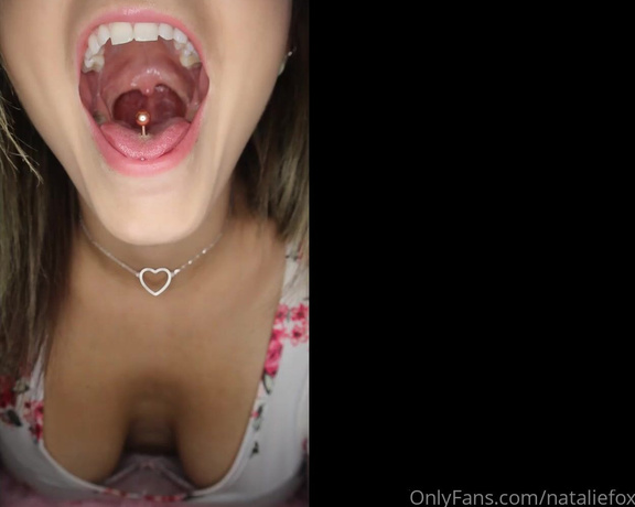 Natalie Fox aka Nataliefox OnlyFans - For my Uvula lovers (3 min)