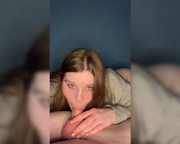 Nikkisoless aka Nikkisoless OnlyFans - I think a close up of me sucking cock with my thick lips was much needed on here don’t you