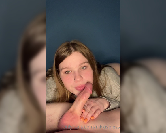 Nikkisoless aka Nikkisoless OnlyFans - I think a close up of me sucking cock with my thick lips was much needed on here don’t you