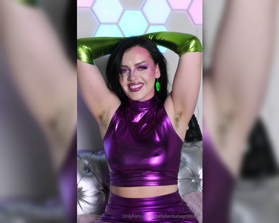 The Fallen Babe aka Thefallenbabepremium OnlyFans - Cute Hairy Armpits tease I think we all as a collective universe, earthlings and alien alike, can