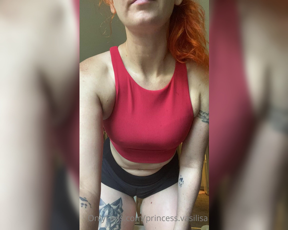 Goddess Sylvanas aka Goddesssylvanas OnlyFans - Just a little sweaty strip for y’all