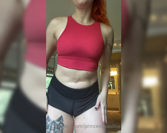 Goddess Sylvanas aka Goddesssylvanas OnlyFans - Just a little sweaty strip for y’all