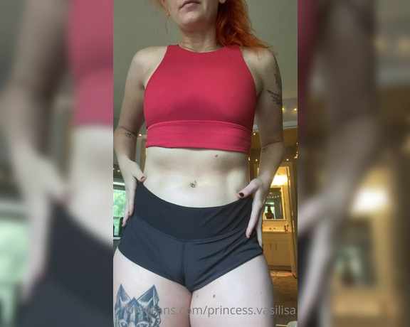 Goddess Sylvanas aka Goddesssylvanas OnlyFans - Just a little sweaty strip for y’all