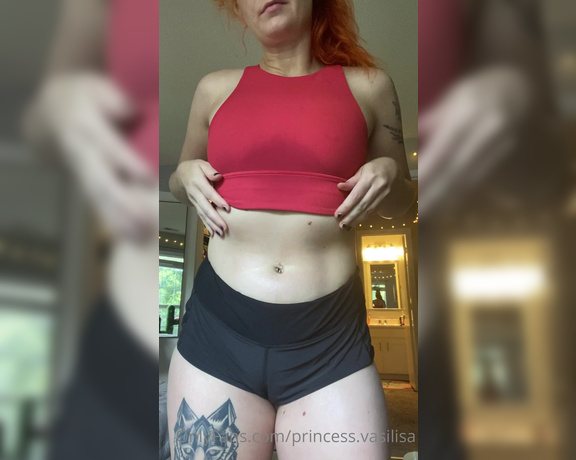 Goddess Sylvanas aka Goddesssylvanas OnlyFans - Just a little sweaty strip for y’all