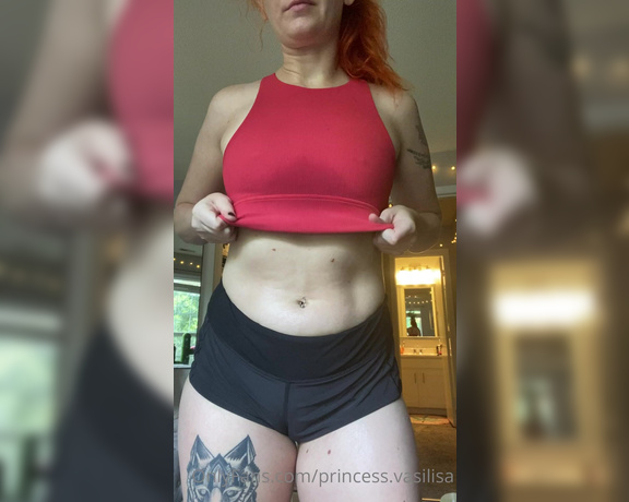 Goddess Sylvanas aka Goddesssylvanas OnlyFans - Just a little sweaty strip for y’all