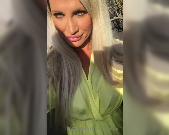 Calea Toxic aka Caleatoxic OnlyFans - It looks like its going to be a hot summer Happy Weekend!