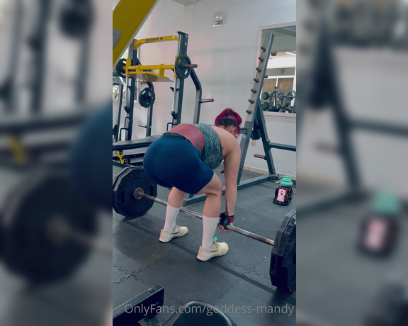 Goddess Mandy aka Goddessmandy OnlyFans - (462351367) New deadlift PR baby! 315 x 4 2023 is about to be something special I can feel