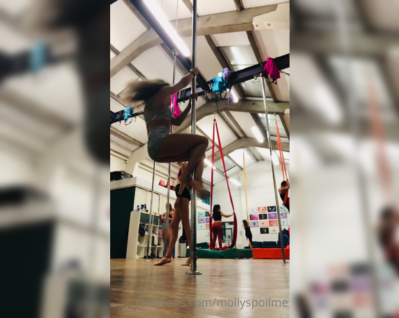 Mollyspoilme aka Mollyspoilme OnlyFans - I love pole Send for more pole outfits