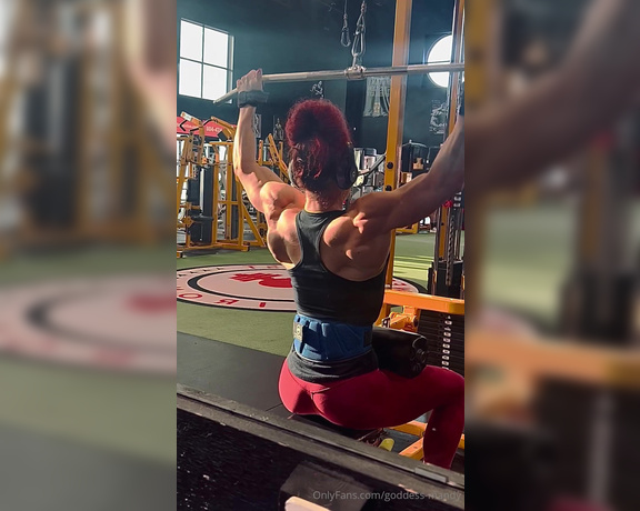 Goddess Mandy aka Goddessmandy OnlyFans - (721394052) The final back day of 2023 prep!