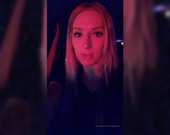 Princess Rene aka Worshiprene OnlyFans - Update on my night Omg I’m such a dork in this vid