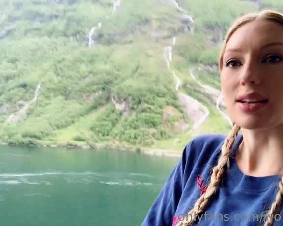 Princess Rene aka Worshiprene OnlyFans - Cruising the Norwegian fjords!