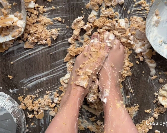 Cassidy Heat Feet aka Cassidyheatfeet OnlyFans - This was the aftermath of a custom video that I did for someone It’s a mixture of 4 whipped cream