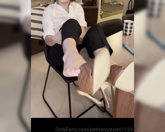 Petite Feet Penelope aka Penelopestootsies739 OnlyFans - POV I am your boss giving you a work promotion While you are in my office I confront you about your