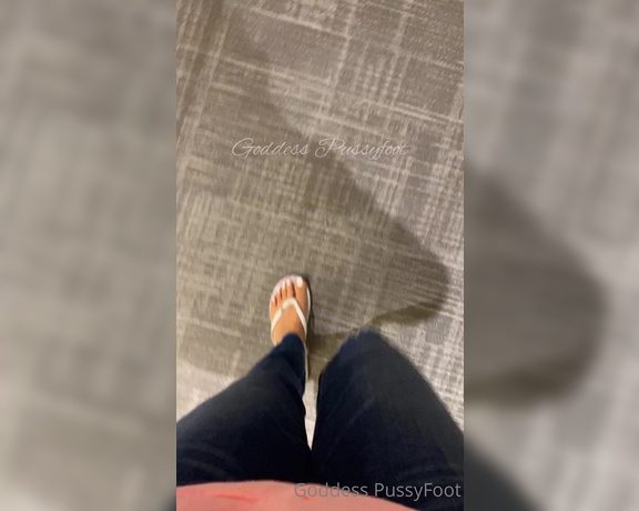 Goddess PussyFoot aka U186296307 OnlyFans - Since you bitches like my walking vids so much here’s some more slapping to goon and leak to These