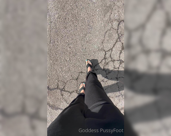 Goddess PussyFoot aka U186296307 OnlyFans - Follow my feet as I pick up a friends birthday cake and go to her birthday brunch 1